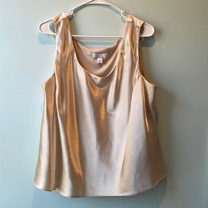 Dressbarn Women collection Beige tank top